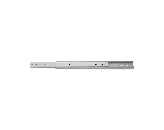 Ladegeleider RVS lengte 80mm 3/4 uittrekbaar naar 2 kanten