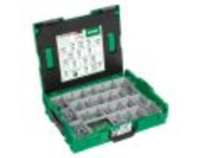 SPAX montagekoffer L-box groot + bit set