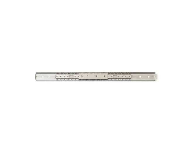 Ladegeleider RVS lengte 200mm enkel uittrekbaar