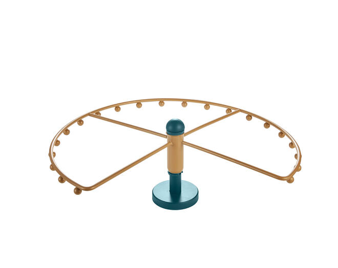 703501 B Series - Top Mounting Clothes Rack Gold