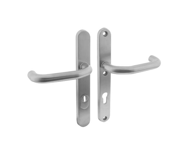 AD-beslag smalschild ovaal SKG3 PC 72mm+kerntrekbev.