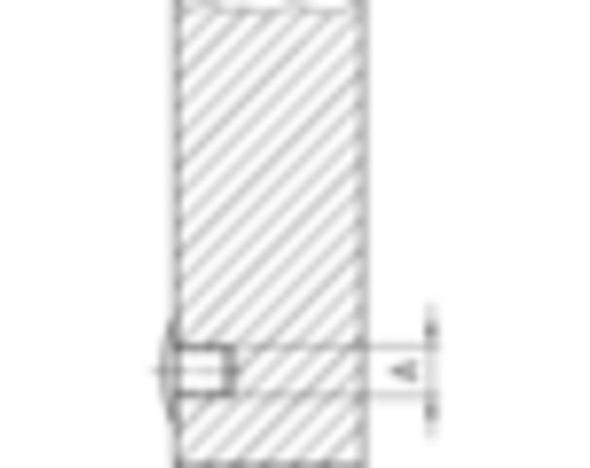 Afdekkappen 7805/15x20mm zwart, RAL 9005