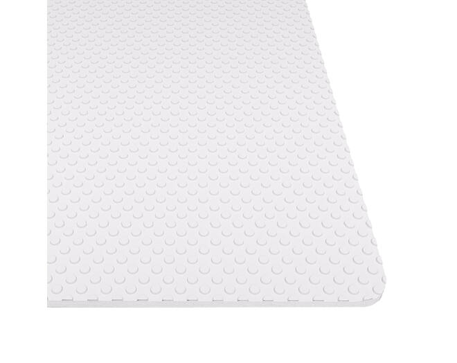 Antislipmat wit hoog 480mmm, dik 1.2mm op rol 20mtr