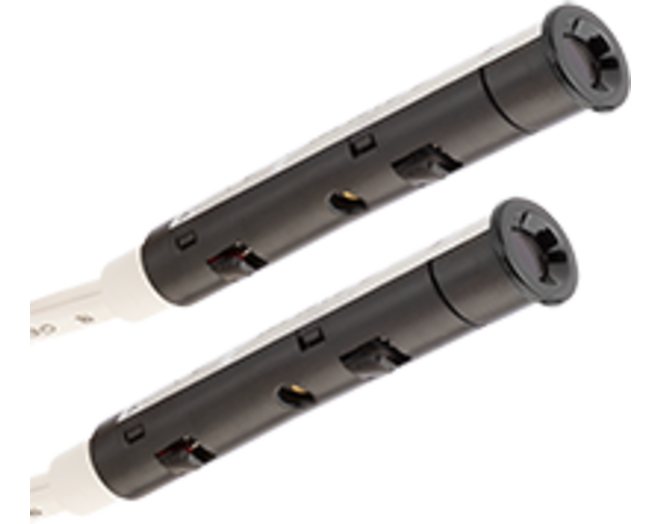 2 x IR Sensor Parallel 4.0 inbouw zwart 10mm 72W/24V