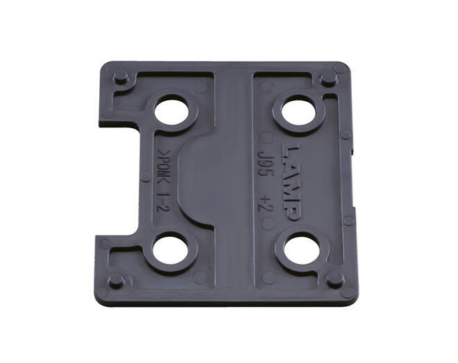 Onderlegplaatje 2mm voor onder heavy duty montageplaat