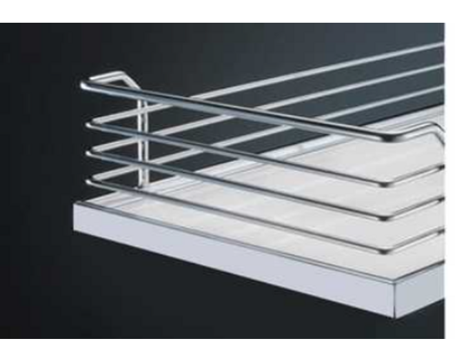 Inhangmand zilver/wit kast buitenmaat 450mm Arena Classic