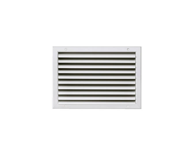 Luchtrooster 340x240mm aluminium zilver