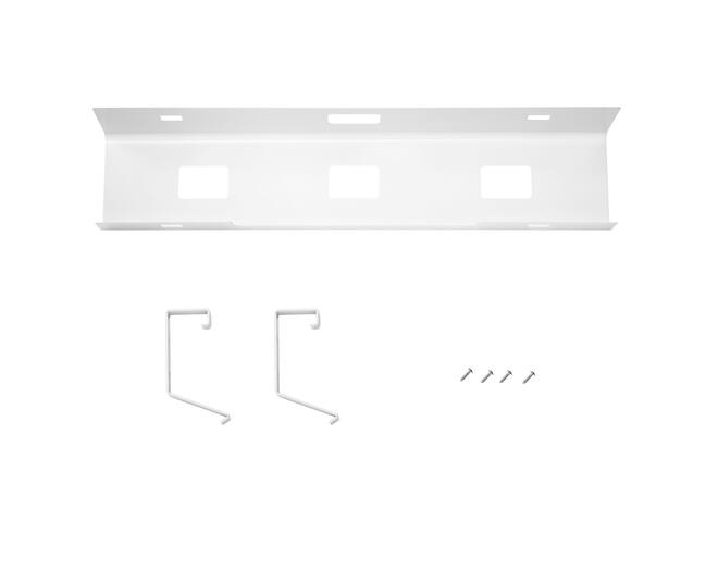 Cable tray lengte 60cm wit RAL9016