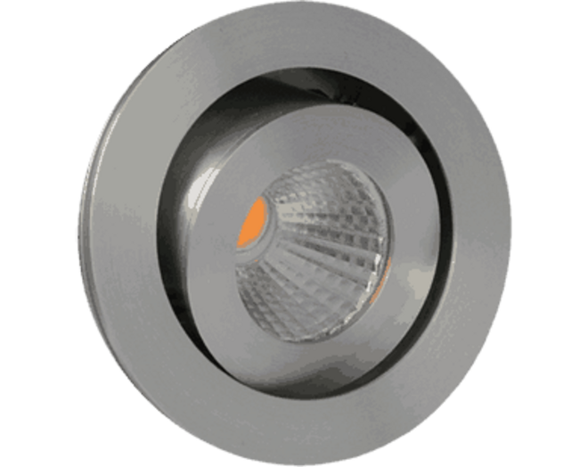 Losse spot Ancona  Aluminium PowerLED inbouwspot kantelbaar