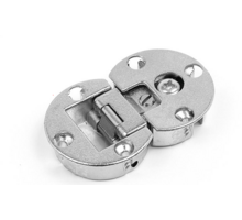 Klepscharnier 35x12mm vernikkeld