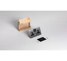 2G Socket + USB 3.1A/Steel