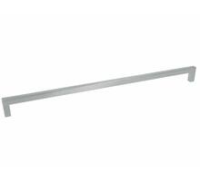 Greep 9x9mm hoh 160mm RVS look mat totale lengte 168mm