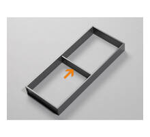 Verdeelstuk voor vakindeling LEGRABOX B 200 mm, D = 50 cm