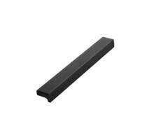 Greep Elan 20x160/544x600mm Mat zwart geborsteld