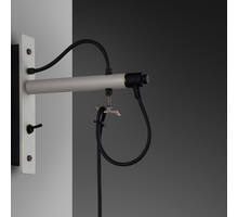 Hooked Wall Small Stone/Smoked Bronze