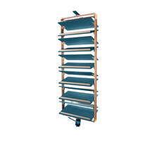 703592 B Series - Rotating Shoe Rack - 10 layers Moran Green