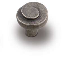 Knop RUSTIC 887 oud tin 30mm