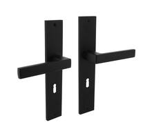 Deurkruk Hera op schild 245x45 mm sleutelgat 56mm