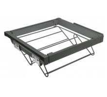 Schoenenrek, uittrekbaar,  800 mmSOFT-CLOSE, antraciet