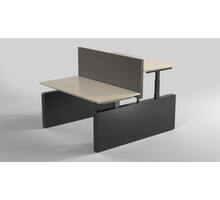Vicino Duo HS zwart inclusief schuif frame 1000-1500mm.