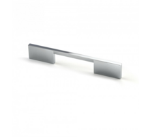 Greep I-SPAZIO glans chroom 200x8x32mm, hartmaat 128mm