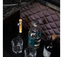 The Popstar Bar/Black Oak/Black Marble/Grey Berry Silk