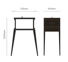The Popstar Bar/Black Oak/Black Marble/Grey Berry Silk