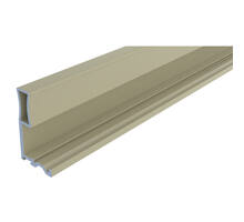 OCEAN 1 greeplijst, lengte 2500mm voor 18mm