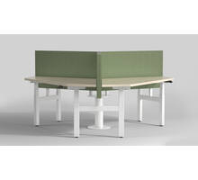 De Milano Triple. Kleur: Wit RAL9016.