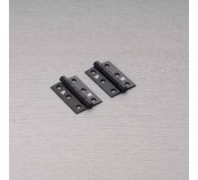 Hinge/76 X 51 X 2 Mm (3 X 2 Inch)/Set Of 2/Welders Bla