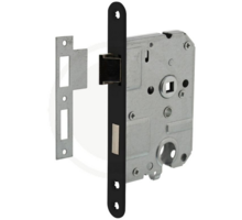 Woningbouw cilinder dag- en nachtslot 55 mm zwart