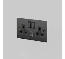 2G Socket + USB 3.1A/Black