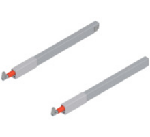 Antaro relingset, grijs, voor ladediepte 350mm