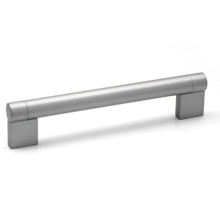 Greep 16x217mm, aluminium mat, hartmaat 192mm