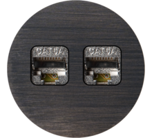 Rond 2.0 Multifit Data port  2 Keystones- s. trim - de fusil