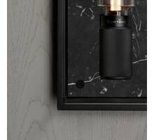 Caged Wall Light/Large/Black Marble