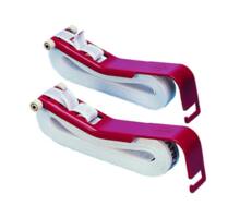 Spanner met 5 m  polyester spanband - 2 stuks