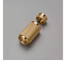 Dimmer Detail Kit/Single/Cross Knurl/Brass