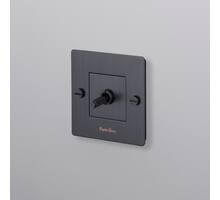 EU 1G Toggle Switch/w/ B+P Logo/Smoked Bronze