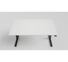 Bureaublad 2000x800x25mm Wit, inclusief 2 inserts