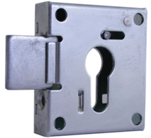 Oplegslot voor PZ cilinder DIN links, penmaat 30mm