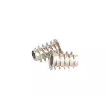 Rampabus conisch M6/12,5x16mm met rand, geel verzinkt, SW6
