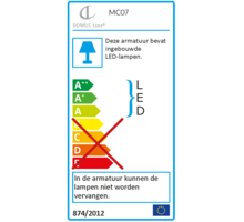MC07 aluminium 24V Lengte: