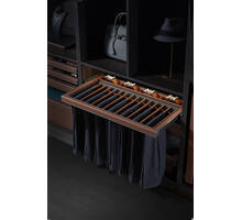 706024 B Series - Trousers Rack - 900mm, Brown
