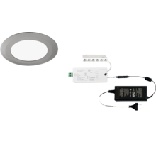 1x Date RVS Look 12V + MC-Easy + Driver 24W
