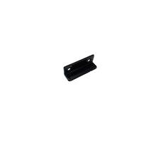 Aanslag zwart, h:10mm, b:35mm, schroefafstand 24mm