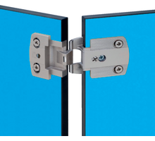 Scharnier voor volkern deur opleg 13mm, deurdikte 10-13mm
