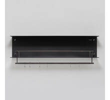 Hanger Shelf/Black/Gun Metal