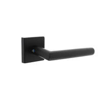 Deurkruk Jura op vierkante massieve rozet 53x53x10 mm