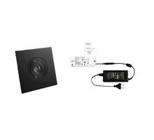 2x Monza vierkant zwart +2x verlengs + MC-Easy + Driver 24W